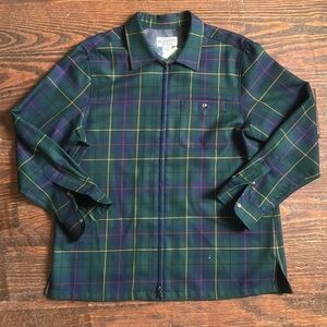 Pendleton Multicolor Plaid Wool Shirt Jacket